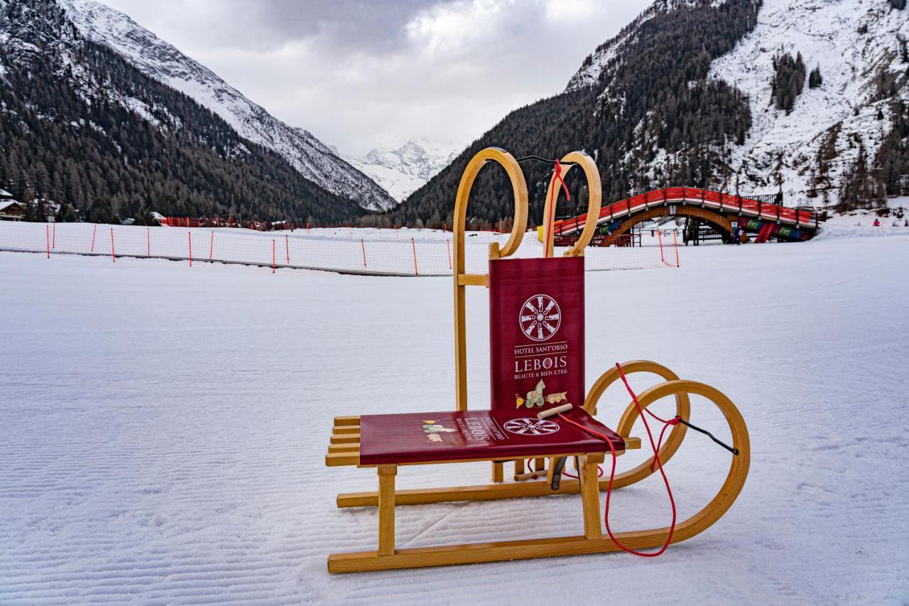 Hotel Sant'Orso - Mountain Lodge & Spa Cogne Bagian luar foto